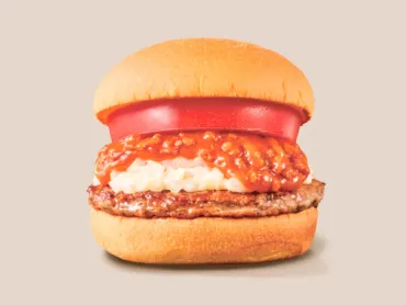 ホットチリチキンバーガー フレッシュネスバーガーのバーガー