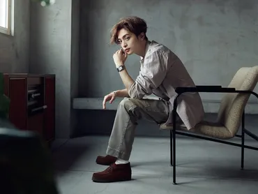 玉森裕太】自分のためだけに刻む時を身につける。カルティエ「タンク フランセーズ」と スタイルのある男たち メンズノンノウェブ