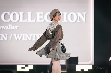 高橋ひかる、美脚全開 ミニスカなびかせ キュートにランウェイ ...