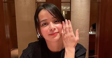 加藤ローサ、結婚10周年を夫婦で祝福 夫・松井大輔からの゛想像を超える指輪゛に「つけて行く所なんてない！」（1/2） 