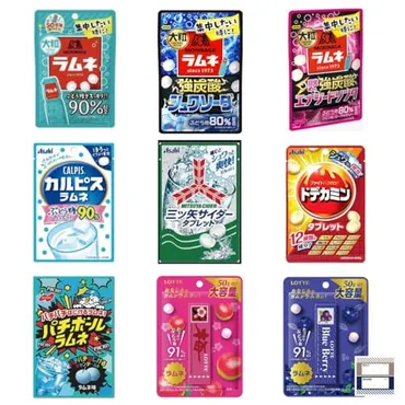 ラムネで集中力アップ