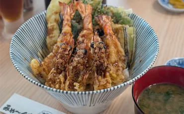 森末慎二さんの天丼専門店、一周年感謝祭。500円で天丼を提供