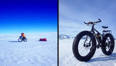 自転車で南極点まで到達！有給を使って、夢を叶えた ...