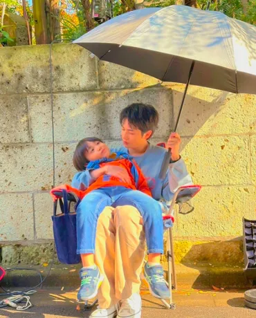 日本一の最低男゛志尊淳、息子にメロメロな親子ショット ...