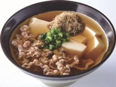 串カツ田中の名物のかすうどん 