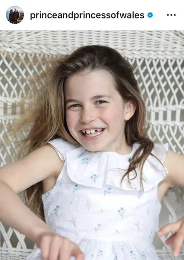 英国・シャーロット王女が８歳に！父・ウィリアム皇太子そっくり ...
