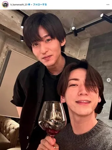 Snow Man目黒蓮が「変わるきっかけ」になった亀梨和也の言葉 「鮮明に覚えてます」「ガチでお世話になった」: J