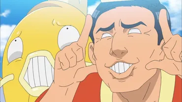 ポケモン』に登場して「鬼瓦」を披露したオードリー春日さん、11年前にも『プリキュア』で同じことしてて「完全に一緒」 