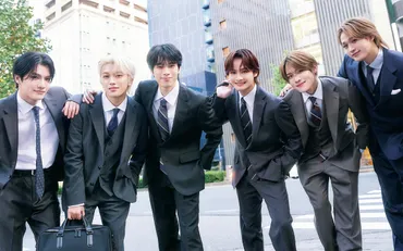 DXTEEN、スーツ姿で『Oggi』に登場！メンバーの魅力と素顔に迫る？『Oggi』2月号掲載、DXTEENのスーツ男子特集