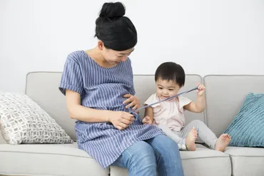 上の子を育てながらの、2人目妊娠生活体験談 ママリ