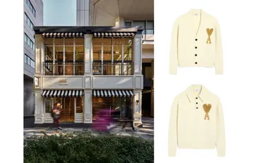AMI」ポップアップストア&カフェを表参道にオープン、限定コレクションを発売