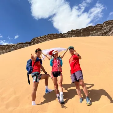 橋本健志さんがサハラマラソン2023で日本人選手2位！女子総合3位の尾藤朋美さんを招いた練習会・講演会を6月に広島で開催 