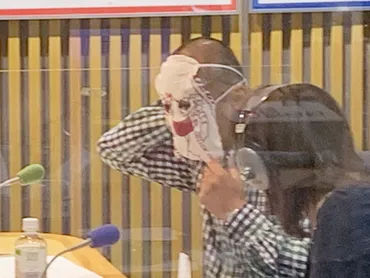 U字工事・益子、日テレニュース番組に取り上げられた妻の手作りマスクを披露 – ニッポン放送 NEWS ONLINE