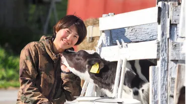 福岡出身の彼女が、北海道の酪農業界で社長になったお話。 