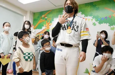ソフトバンク甲斐拓也、子どもたちの笑顔に思い出した「野球を楽しむ」大切さ  WBCでも気付いた考え方「翔平の場合は…」：「おっ！」でつながる地元密着のスポーツ応援メディア 西スポWEB OTTO!