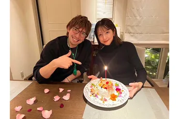 本郷杏奈、夫・りんたろー。は「本当に心がとても優しい旦那さん」 31歳誕生日に感謝 