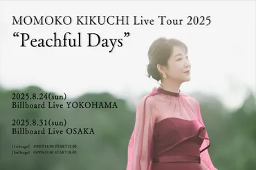 2025年8月ビルボードライブ詳細発表！！ 