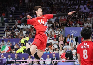 頂点への覚悟:パリ五輪8強「バレーボールさらに極めます」の意味=石川祐希/13