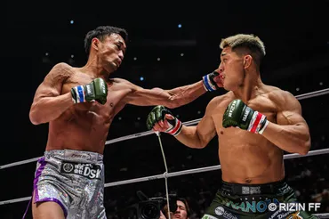 試合結果】RIZIN DECADE「Yogibo presents RIZIN.49」第1試合／大雅 vs. 梅野源治 