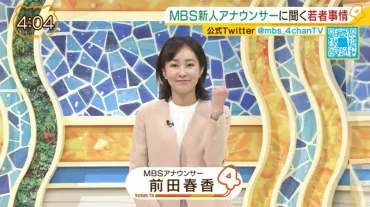 前田春香アナがかわいい!高校大学身長や彼氏結婚は?(MBS毎日放送) 