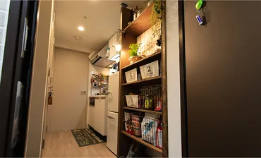 ラブリコDIY】1K賃貸でもOK！玄関がおしゃれになる壁面収納 