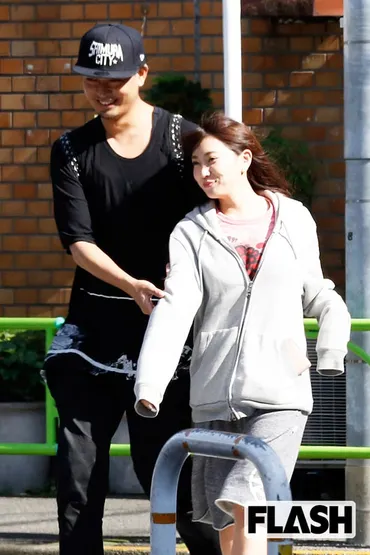 矢口真里との離婚から12年…元夫・中村昌也 ORANGE RANGEのボーカルYAMATOとバックハグ&キス「何やってんの」ネット唖然