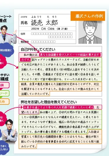 特集］エントリーシート総仕上げ : 読売新聞