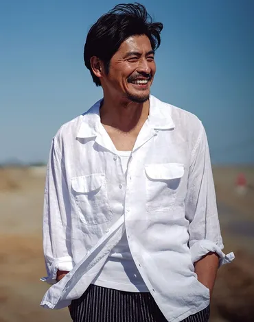 坂口憲二が語る現在地点。芸能活動の休止、焙煎所の設立、そして子供との時間