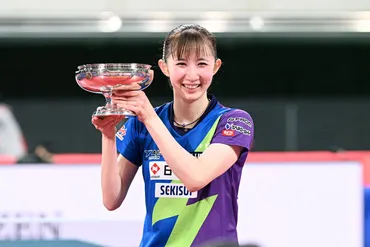 2023年全日本卓球 女子シングルスは早田が優勝し、三冠獲得