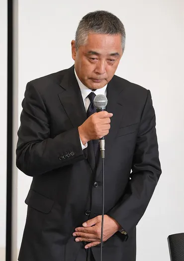 吉本興業、宮迫さんらの処分撤回 岡本社長、会見で謝罪 写真特集9/14 