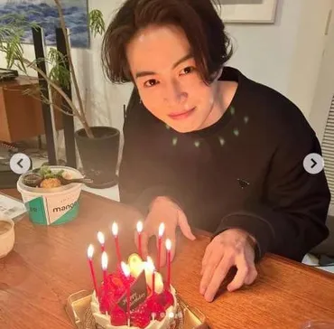 菊池風磨、29歳の誕生日を祝うショットにファン歓喜｢最初彼氏かと思った｣（DailyNewsOnline）